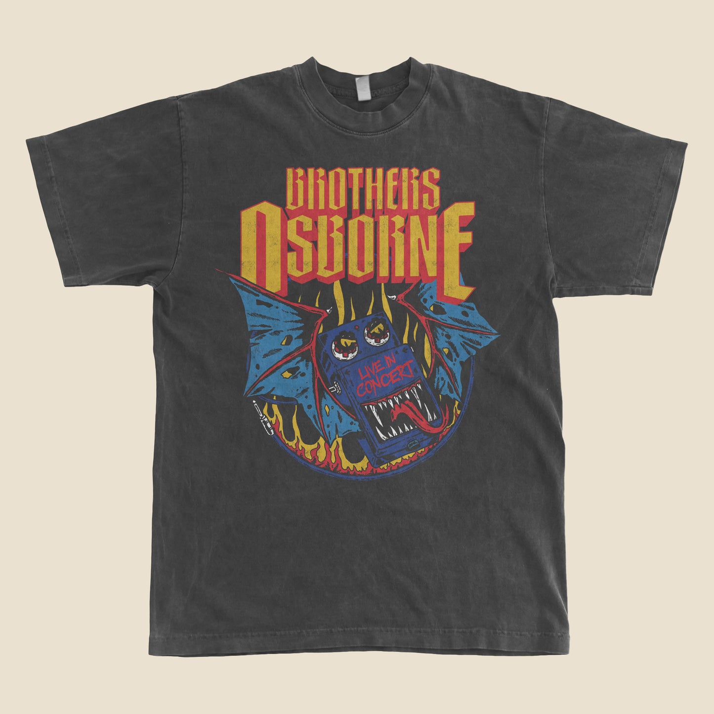 Brothers Osborne Bat Pedal Tee (PRE-ORDER)