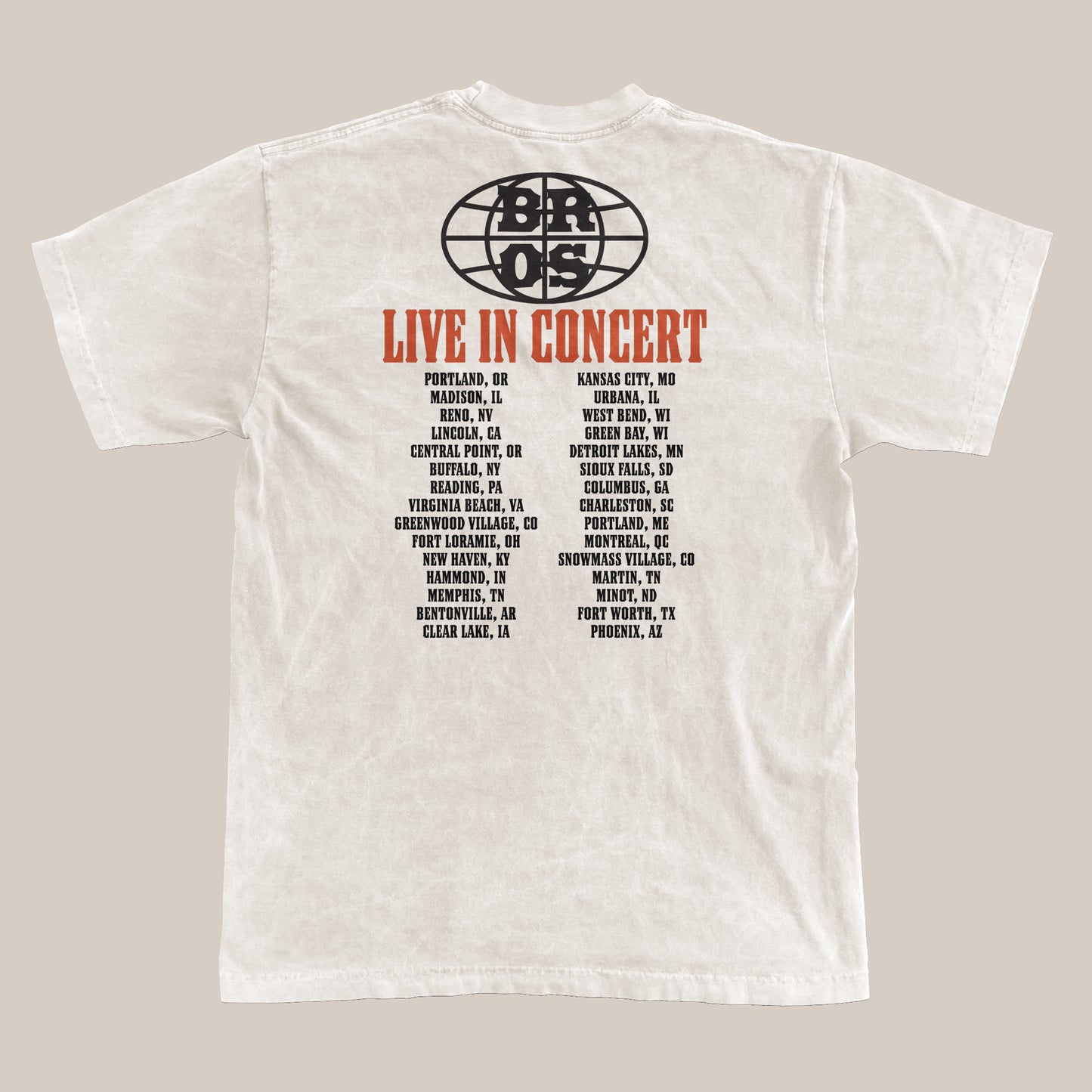 Brothers Osborne Bar Stool Tour Tee