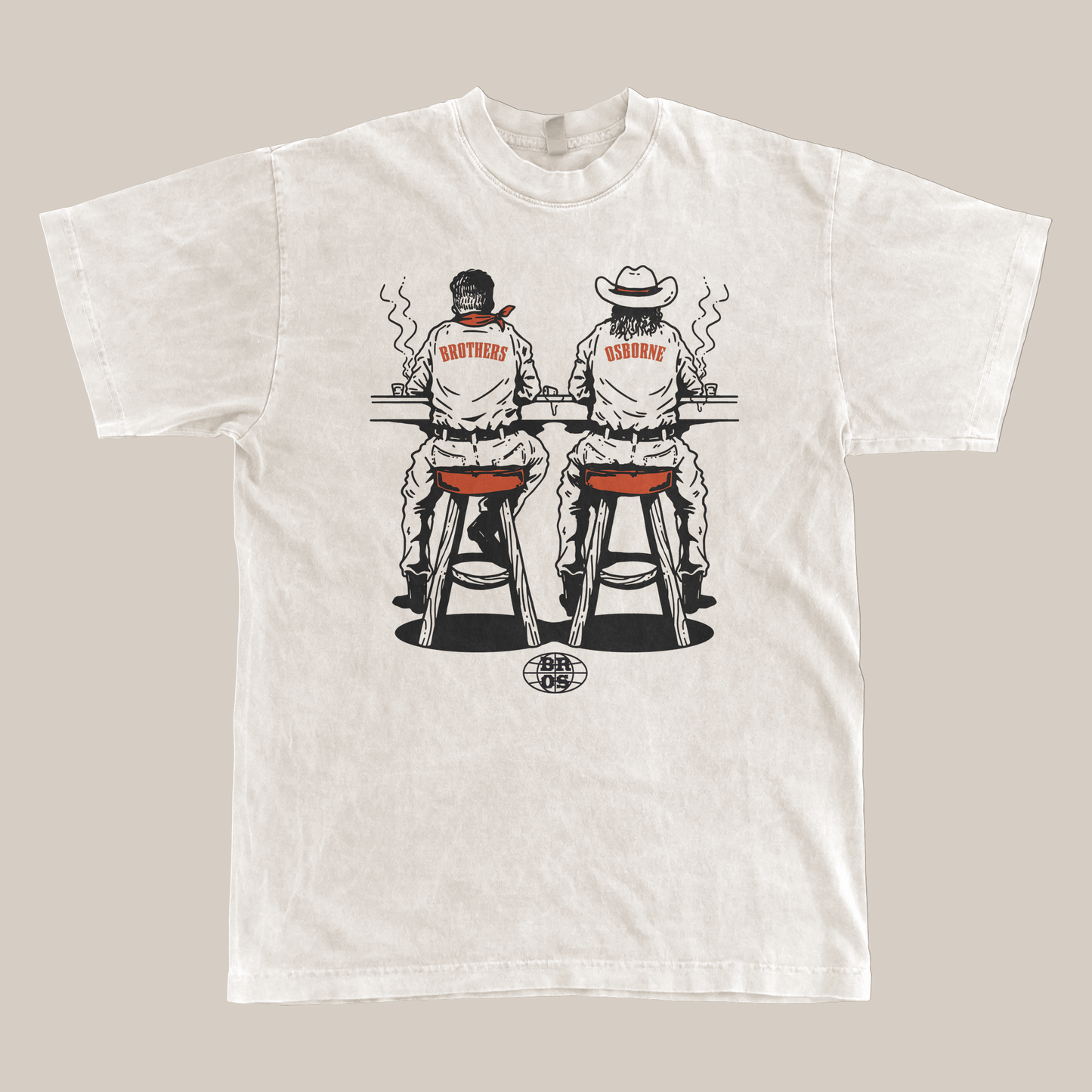 Brothers Osborne Bar Stool Tour Tee