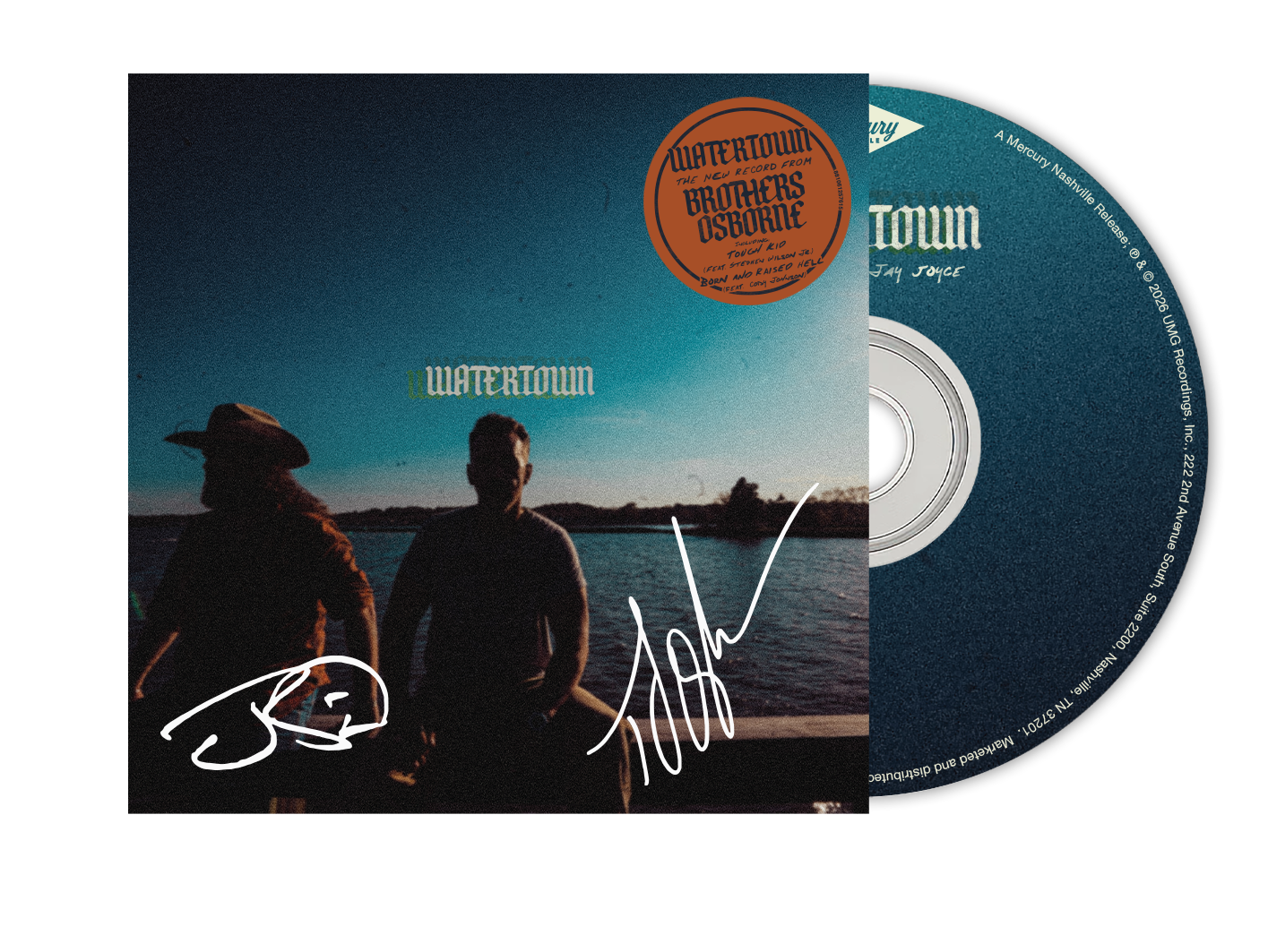 Watertown Autographed CD (PRE-ORDER)