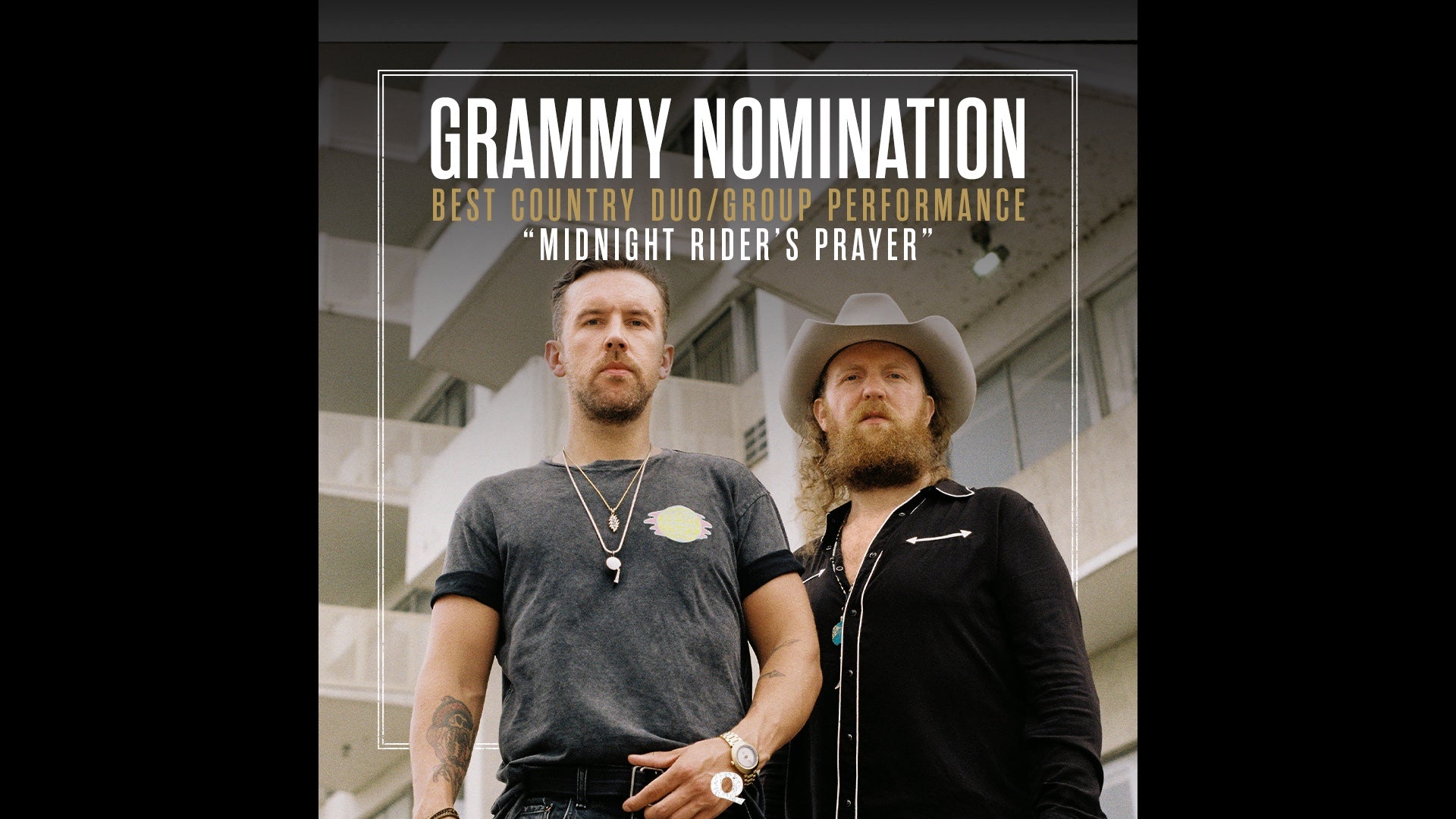 BROTHERS OSBORNE NOMINATED FOR 2023 GRAMMY AWARD