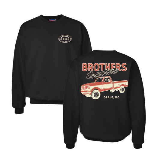 Black Truck Crewneck